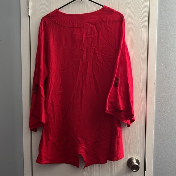 Manta del Lago Tunic with 3/4 Sleeves (Size Medium) - Picture 6 of 6